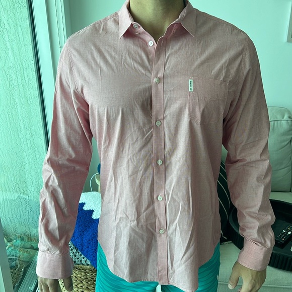 Ben Sherman size xl red button down shirt - Picture 1 of 6